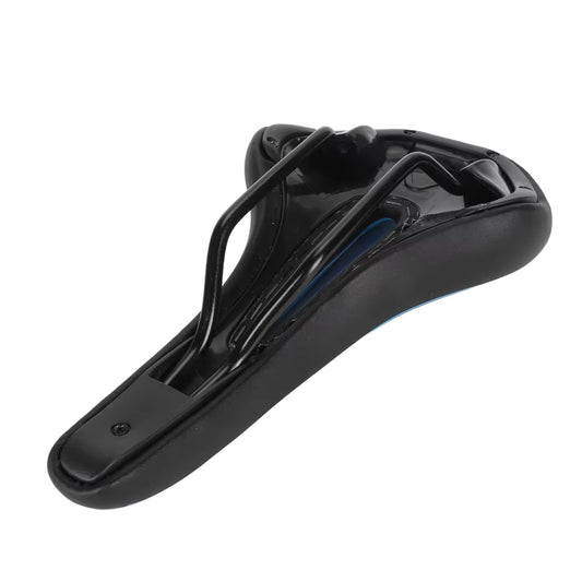 Black Padded Bicycle Saddle